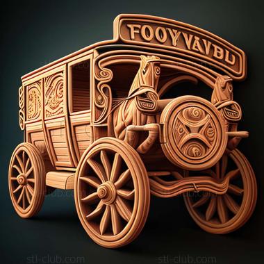 3D модель Ford Ranch Wagon (STL)